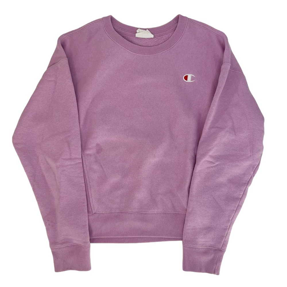 Bubblegum Pink Champion Pullover Sweatshirt